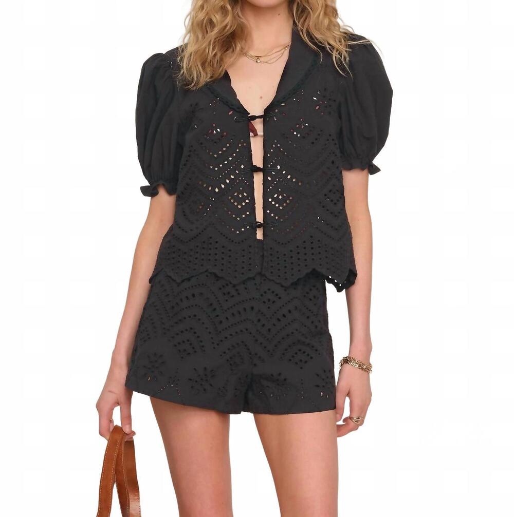 NEW HEARTLOOM floria two-piece set in black